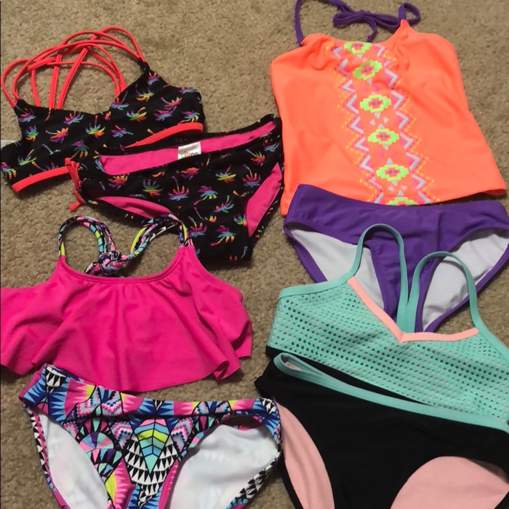 Girl’s swimsuit combo